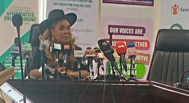 Minister seeks support for FG's vulnerable women's care project