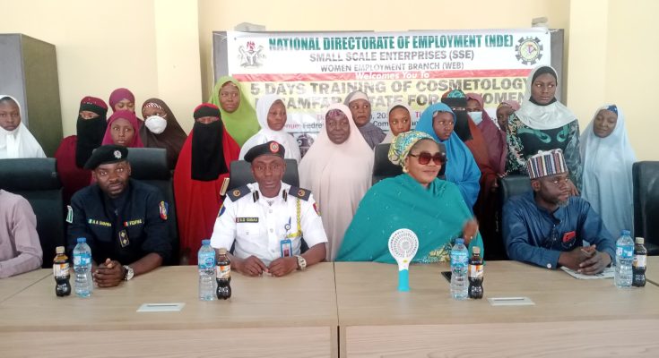 NDE flags-off Cosmetology training for Women in Zamfara