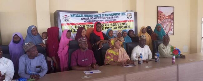 NDE trains 50 women on souvenir, tie-dye production in Zamfara