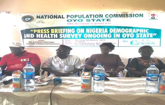 NPC gives update on 2023-2024 National Demographic Health Survey