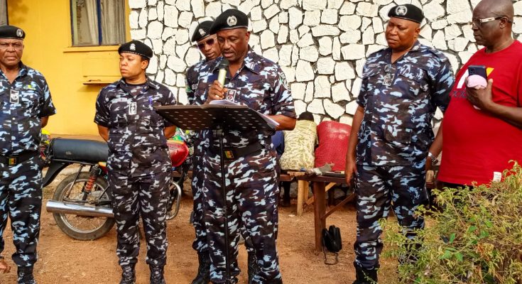 Police parade 28 suspected kidnappers, armed robbers, others