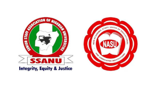 SSANU, NASU direct members to begin nationwide strike Monday
