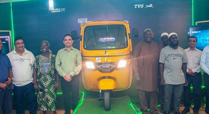 Simba TVS Unveils TVS King Deluxe CNG in Ibadan