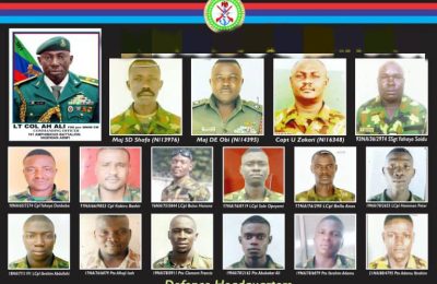 Slain Soldiers' burial to hold Wednesday in Abuja