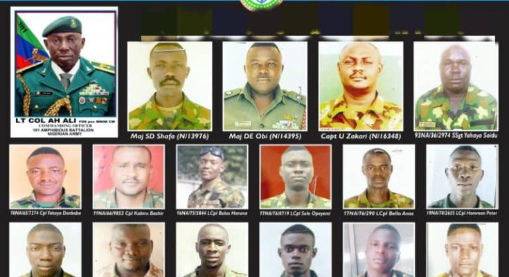 Slain Soldiers' burial to hold Wednesday in Abuja
