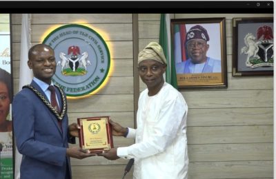 Yemi-Esan receives Mayor of London Borough Southwark in Abuja 