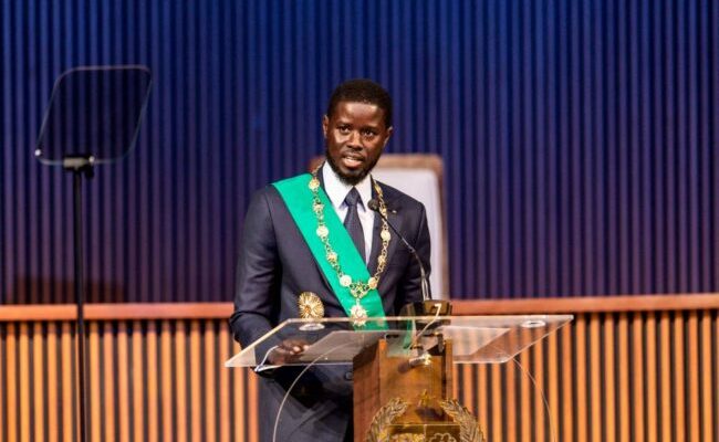 44-year-old Faye sworn in as Senegal’s youngest President