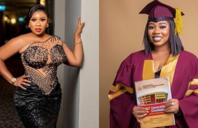 Actress Wumi Toriola Rejoices As She Completes Master’s Degree At Lautech
