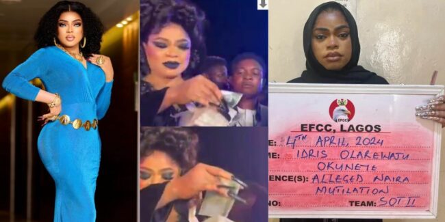 Bobrisky arrives Court for arraignment