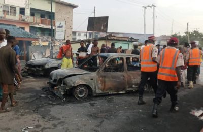 JUST IN: Gas explosion rocks Abeokuta