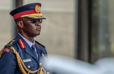 Kenya's military chief,
