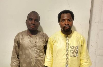 Police arrest two for car theft in Abuja