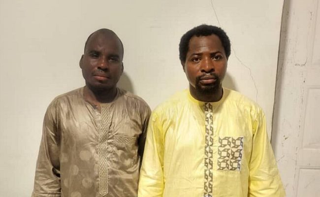 Police arrest two for car theft in Abuja