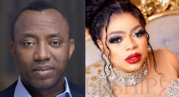 Sowore Reacts To Mockery Of Bobrisky Private Organ, Says EFCC Failed To Prosecute Ministers For Embezzlement
