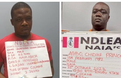 Two Drug Kingpins Sentenced To Life Imprisonment For Cocaine Trafficking