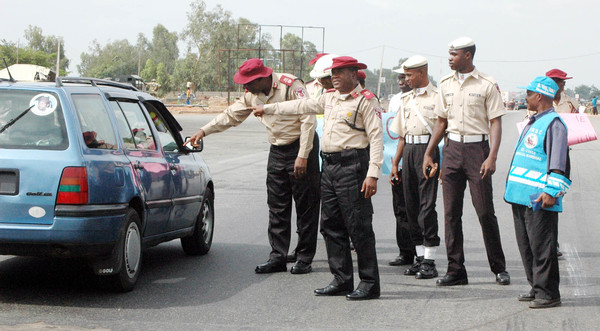 36 traffic offences FRSC could pull you over or fine you for