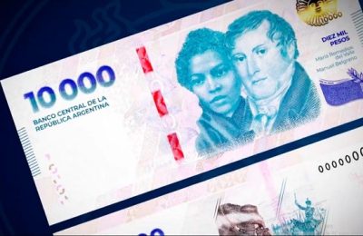 Argentina introduces 10,000-Peso banknote