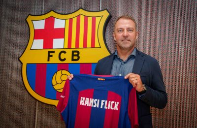 Barcelona Unveil Former Bayern Munich's Coach, Hansi Flick