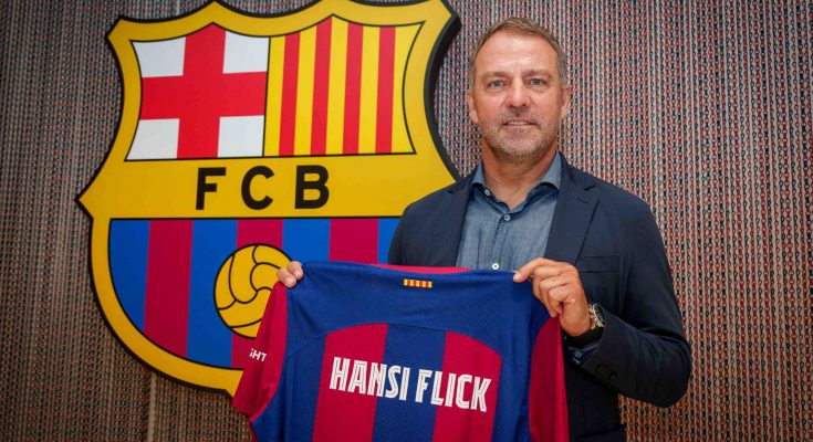 Barcelona Unveil Former Bayern Munich's Coach, Hansi Flick