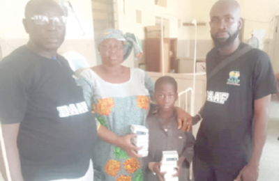 Beneficiaries laud DAAF’s health support for indigent Ibadan residents