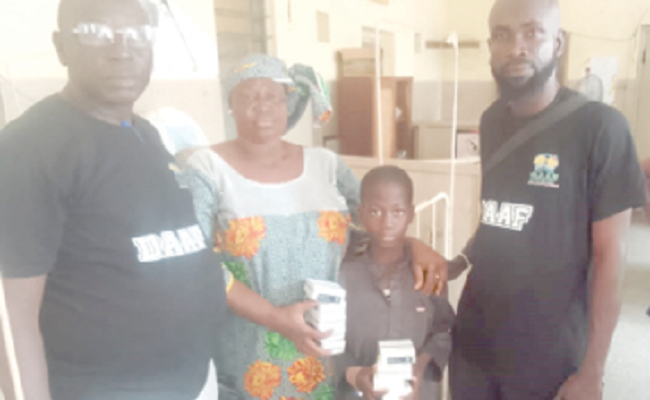 Beneficiaries laud DAAF’s health support for indigent Ibadan residents