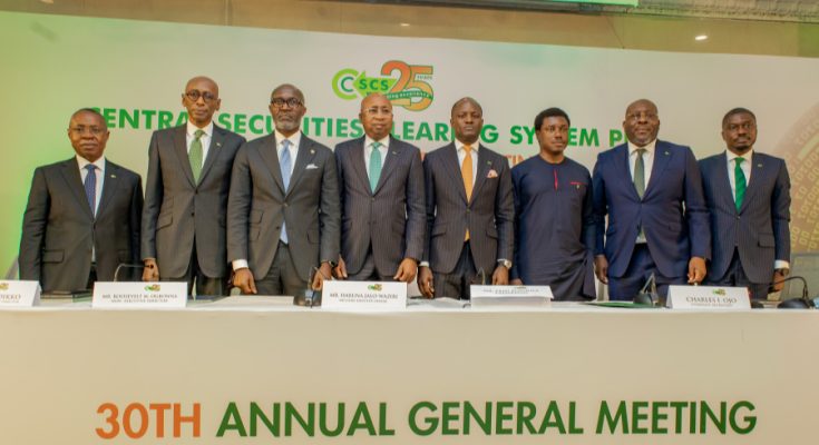 CSCS shareholders approve N7.5bn dividend for 2023 against N6.85bn for 2022