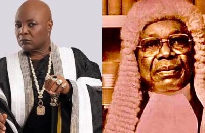 Charly Boy Pays Tribute To Late Father Justice Oputa, Terms Him Socrates Of Nigerian Supreme Court