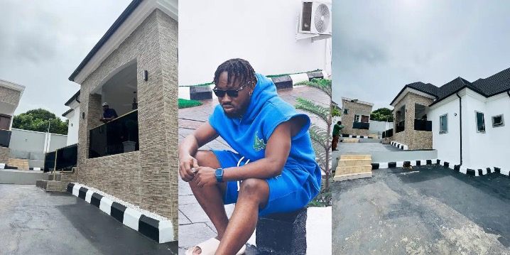 Comedian De General Beams With Joy As He Acquires Another House