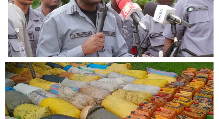 Customs intercepts 177 sacks, 61 kegs of PMS amidst fuel scarcity