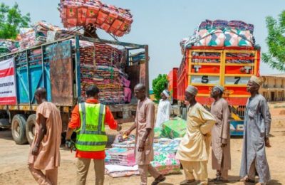 Danish refugee council distributes non-essential food items