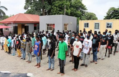 EFCC arrests 80 suspected internet fraudsters in Ibadan, 40 in Enugu