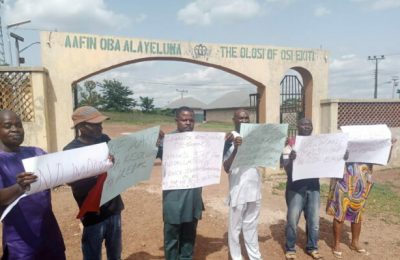 Ekiti residents protest, reject planned imposition of new