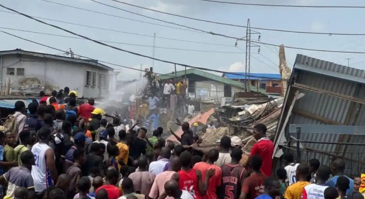 Three Dead, Seven Injured As Lagos Mosque Collapses