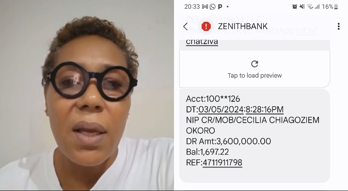 Fraudsters Just Wiped N3.6m From My Zenith Account – Nollywood Actress Shan George Cries Out To EFCC, Police