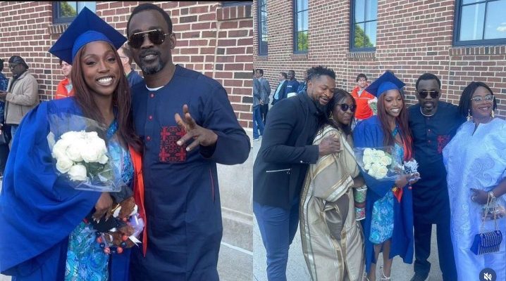 Fuji Legend Pasuma Ecstatic As Daughter Aliyah Graduates From University Of Illinois USA