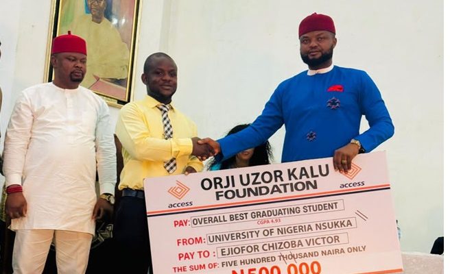 I’ve been rewarding UNN's best-graduating students since 2014 — Kalu