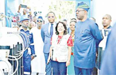 first solarized medical oxygen plant in Nigeria