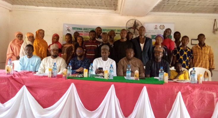 NDE trains 20 unemployed youths on environmental beautification in Taraba