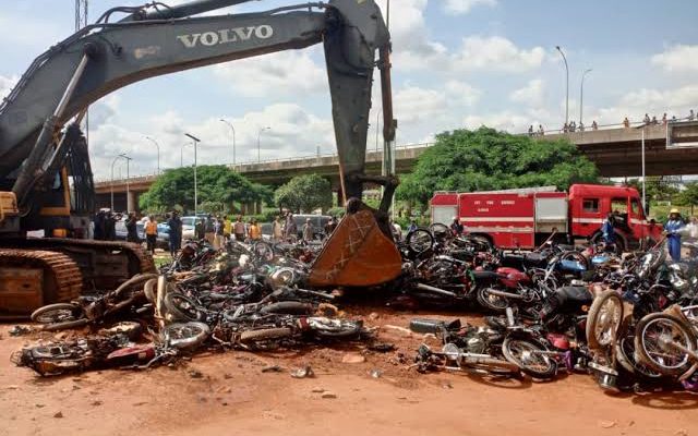 No Going Back On Bike Crushing In Abuja – VIO Insists