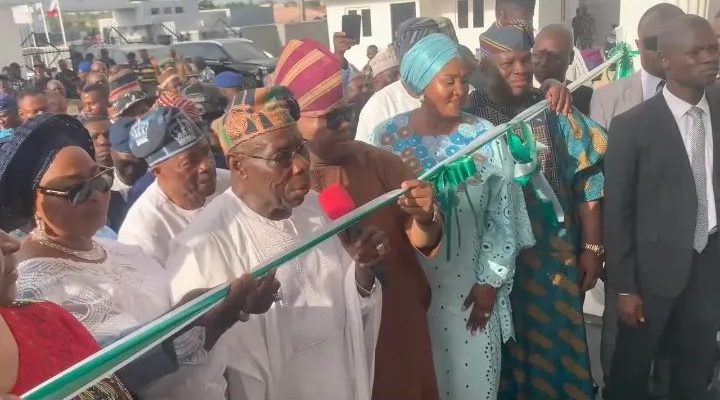 Obasanjo commissions Osun govt house VIP lodge