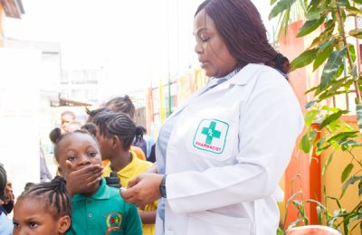 Pharmaceutical company carries out free deworming for pupils