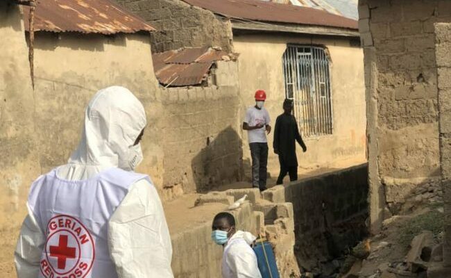 Red Cross fumigates Bakin Kwata LG in Zamfara