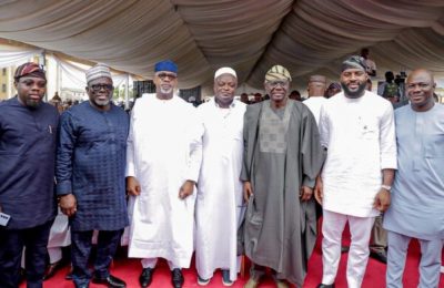 Sanwo-olu, Abiodun, others grace Pa Obasa’s 8th days fidau prayers