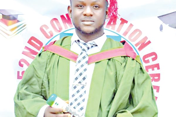 Society invested a lot in me, my valedictory speech was more of thanksgiving —Chizoba Victor Ejiofor, UNN’s best-graduating student