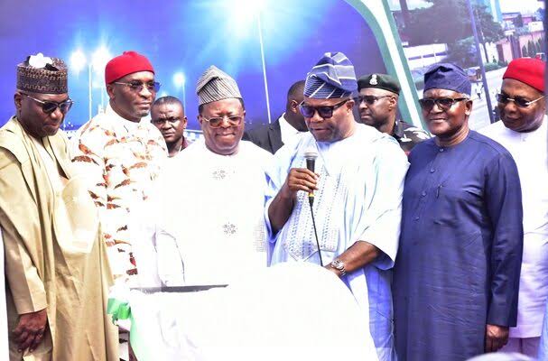 Tinubu, Sanwo-Olu, Umahi hail Dangote, HiTech for ‘excellent job’