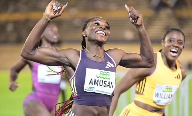 Tobi Amusan Beats World Champion, Danielle Williams, Becomes World’s Fastest Woman