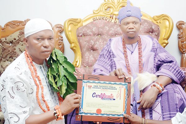 Why we installed Akerele as Bashorun —Oba Akande