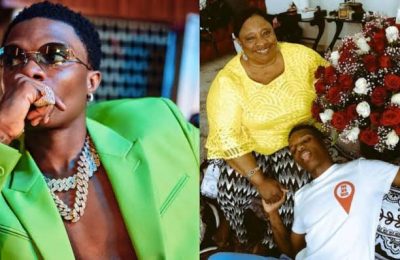 Wizkid Pays Emotional Tribute To Late Mum