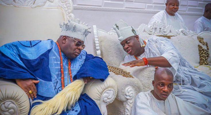 Aseyin pays royal visit to Ooni of Ife