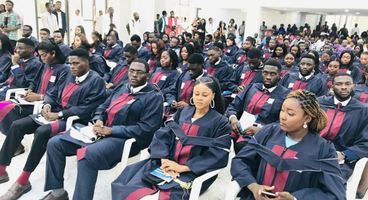 Bingham university inducts 80 medical doctors